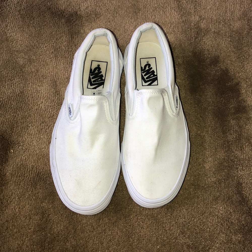 All White Vans